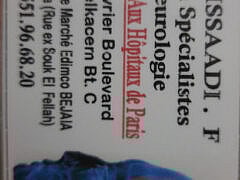 Dr F. ISSAADI-Neurologist Dr F. ISSAADI-Neurologist