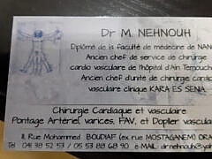 Dr Mahmoud Amine NEHNOUH+Cardiac Surgeon Dr Mahmoud Amine NEHNOUH+Cardiac Surgeon