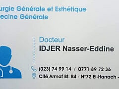 Dr Idjer nasser-eddine-General surgeon Dr Idjer nasser-eddine-General surgeon