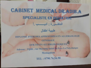 Dr Adib A.+Pediatrician