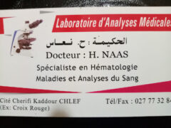Dr Hassina NAAS epse TAREB+Hematologist