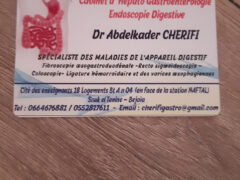 Dr Cherifi abdelkader-Gastrologist