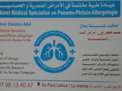 Dr Adel Chenina+Allergist
