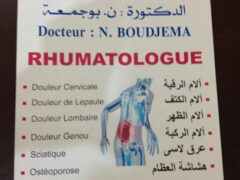 Dr N.Boudjema+Rheumatologist