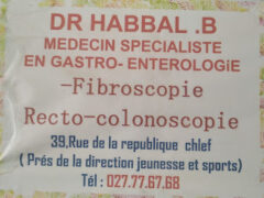 Dr Bakhta HABBAL+Gastrologist