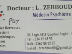 Dr ZEBBOUDJI-Psychiatrist