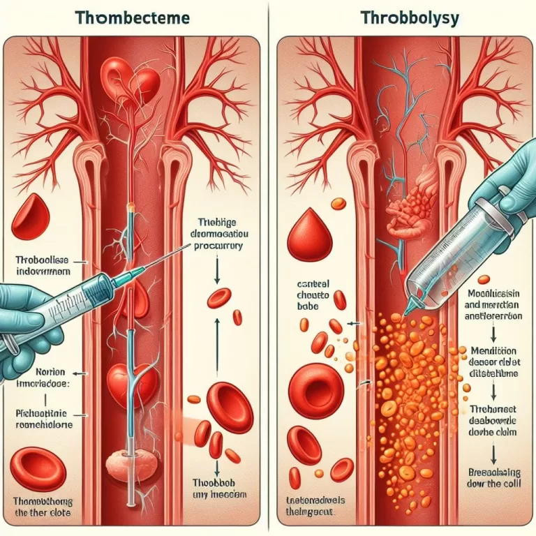 What’s the Difference Between Thrombectomy and Thrombolysis?