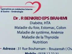 Dr Benkrid-Gastrologist